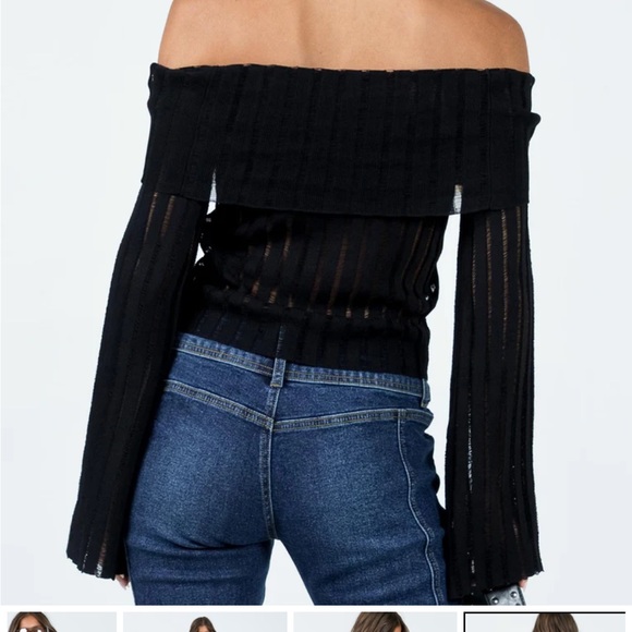 Princess polly sorrel off the shoulder top - Picture 4 of 7